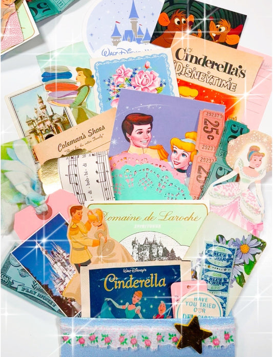 Vintage Disney ephemera collection: Cinderella (a)