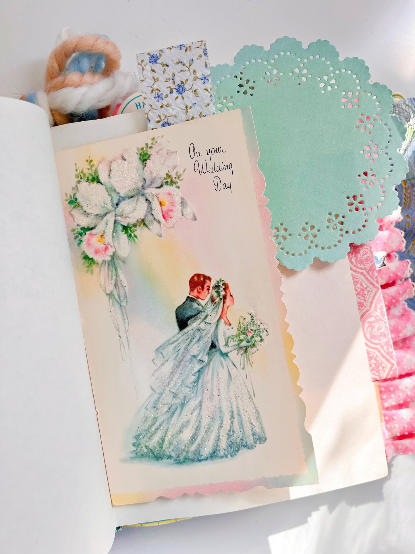 Vintage Disney Cinderella children’s book handmade journal