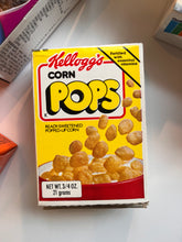 Load image into Gallery viewer, Preorder: Vintage 80’s mini cereal box handmade journals
