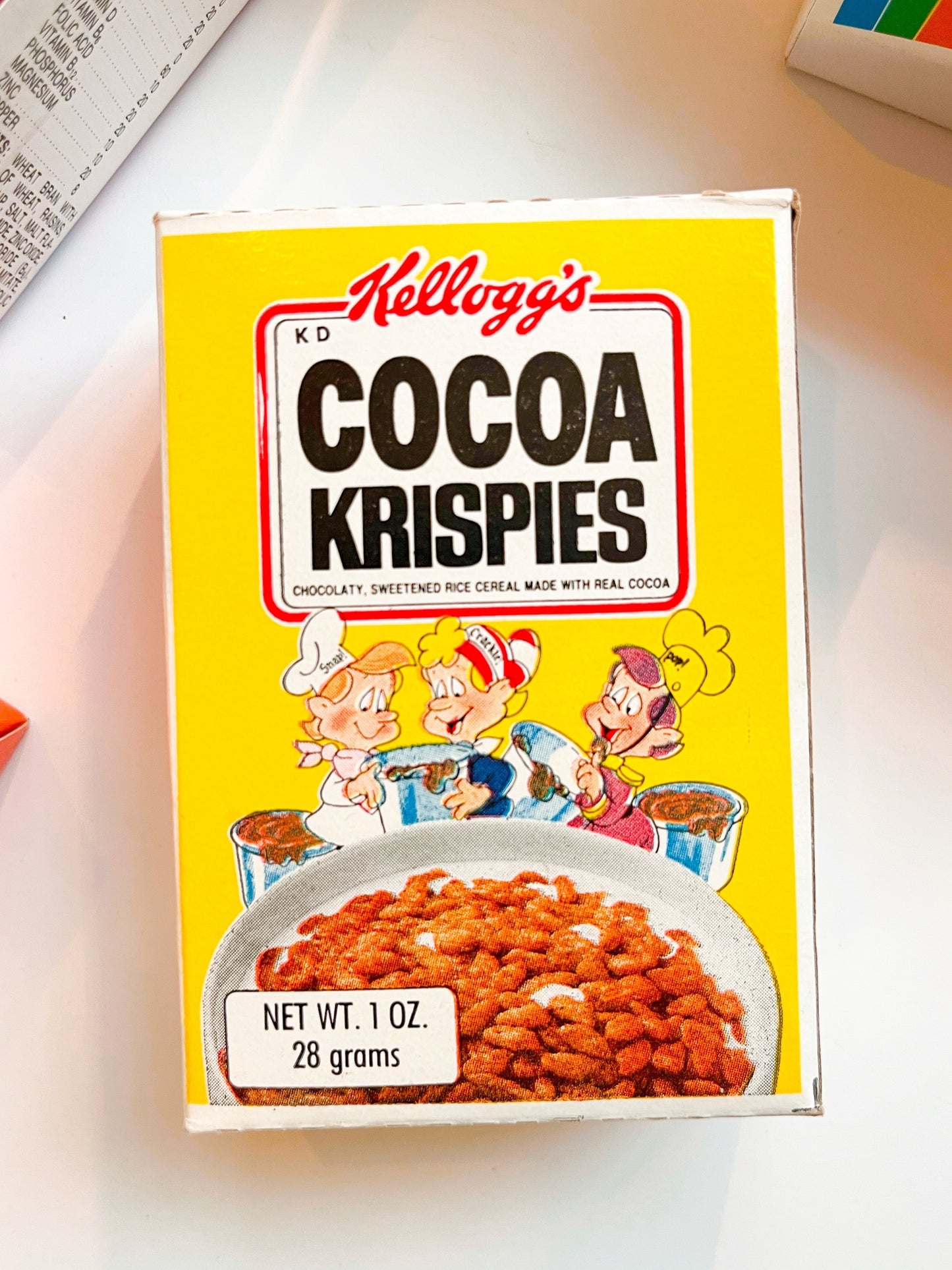 Preorder: Vintage 80’s mini cereal box handmade journals