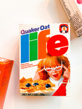 Load image into Gallery viewer, Preorder: Vintage 80’s mini cereal box handmade journals
