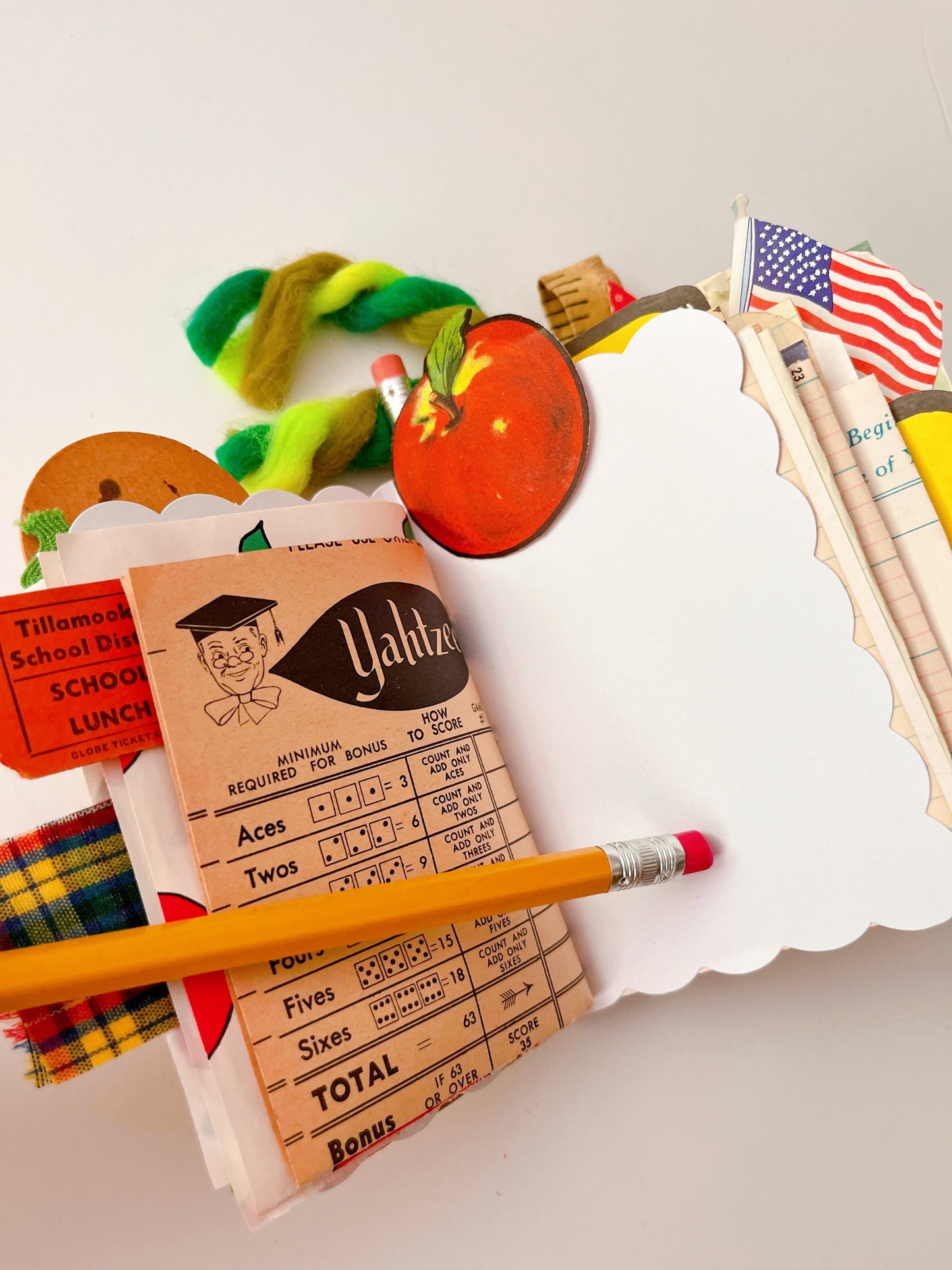 Vintage Crayola crayon handmade journal PREORDER