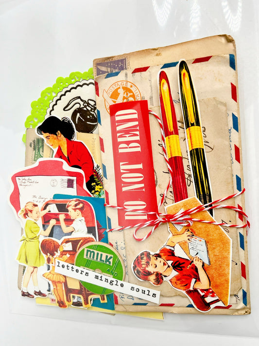 “Reviving Correspondence” vintage/antique ephemera collection