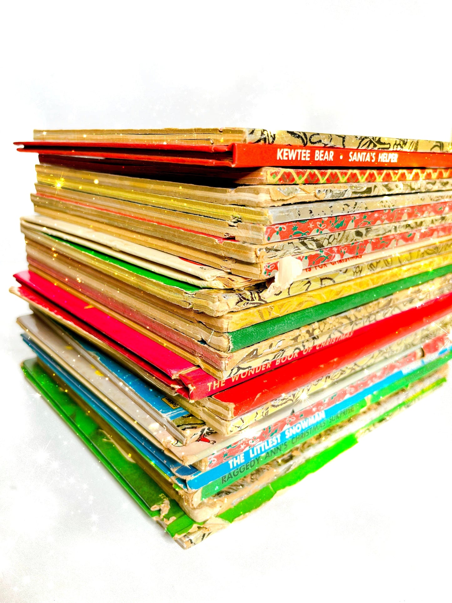 Vintage Christmas children’s book handmade journal PREORDER