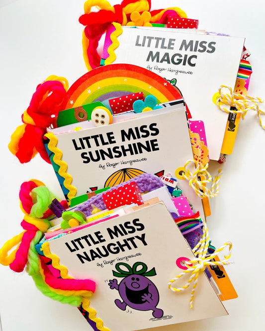 “Little Miss Naughty” handmade journal