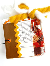 Load image into Gallery viewer, Handmade mini Thanksgiving journal
