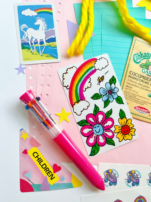 “80’s Sweetheart” ephemera collection