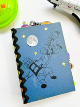 Load image into Gallery viewer, Space Cat vintage children’s book handmade journal
