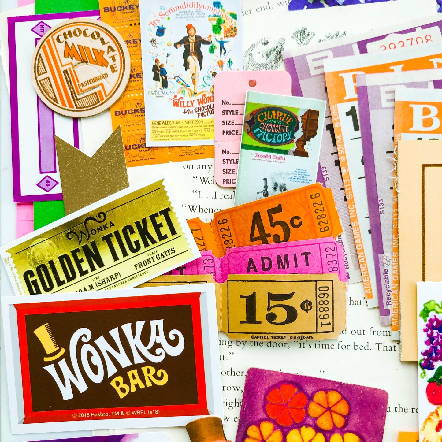 Wonka ephemera collection
