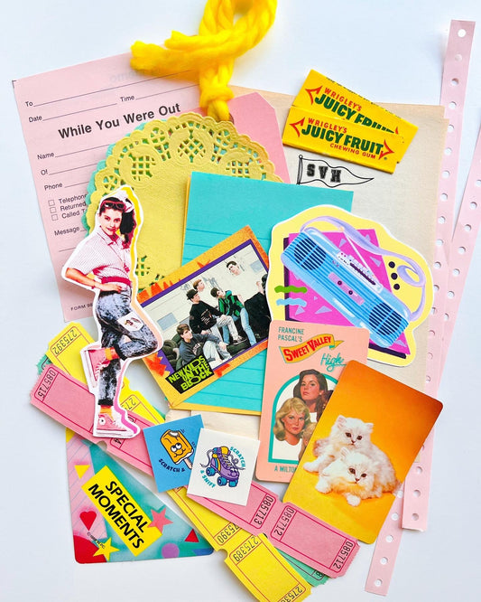 “Child of the 80’s” ephemera collection