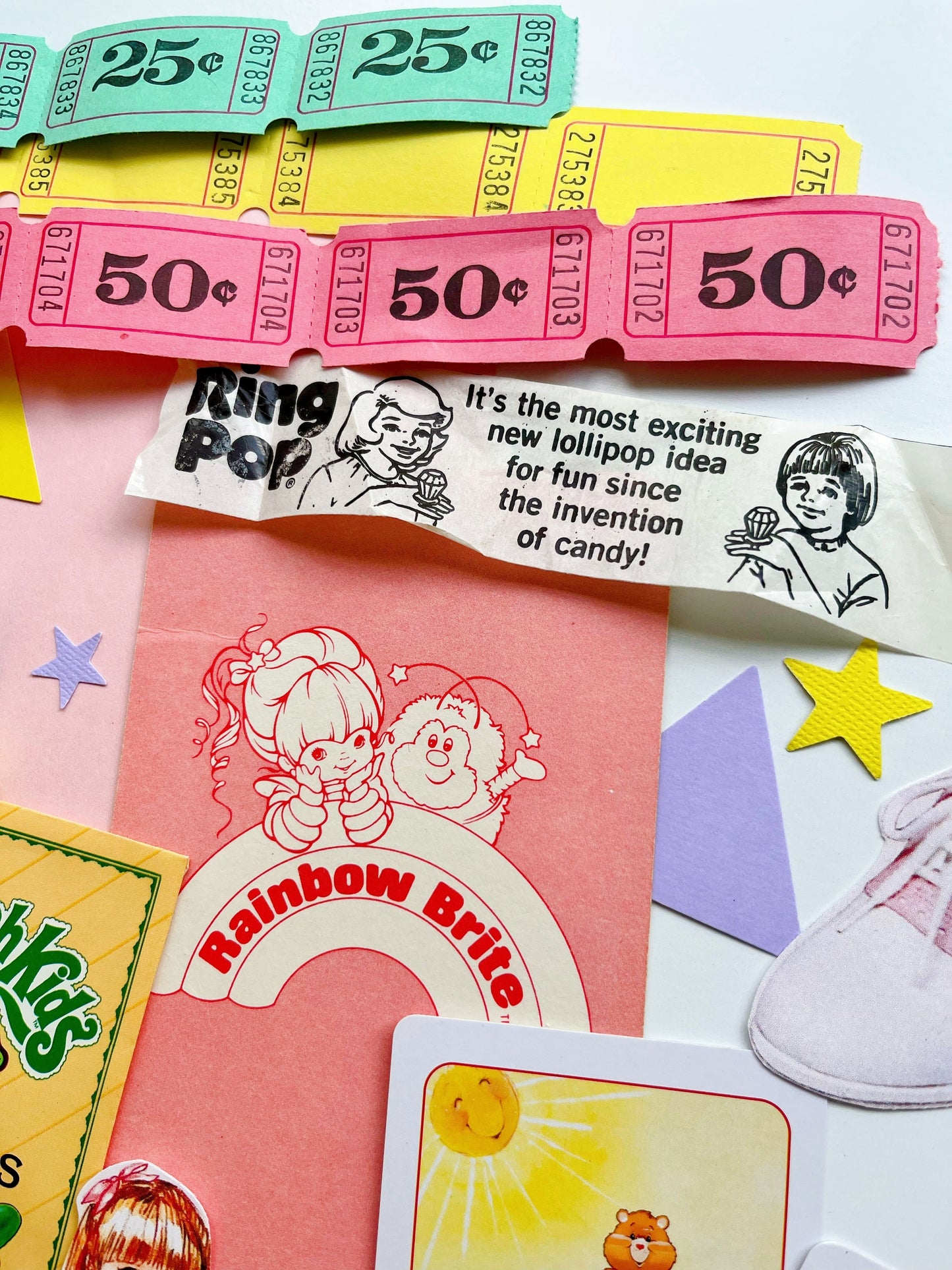 “80’s Sweetheart” ephemera collection