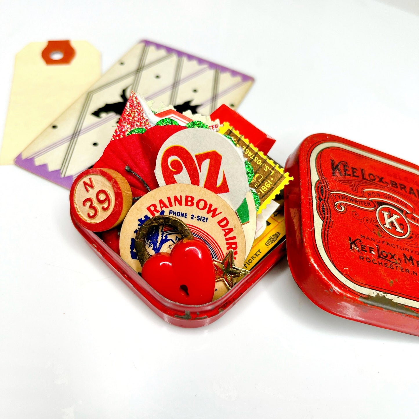 Wizard of Oz ephemera tins