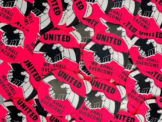 Authentic 1960’s Civil Rights Movement stickers (2)
