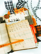 Load image into Gallery viewer, Vintage Jack O Lantern seed packet journal PREORDER
