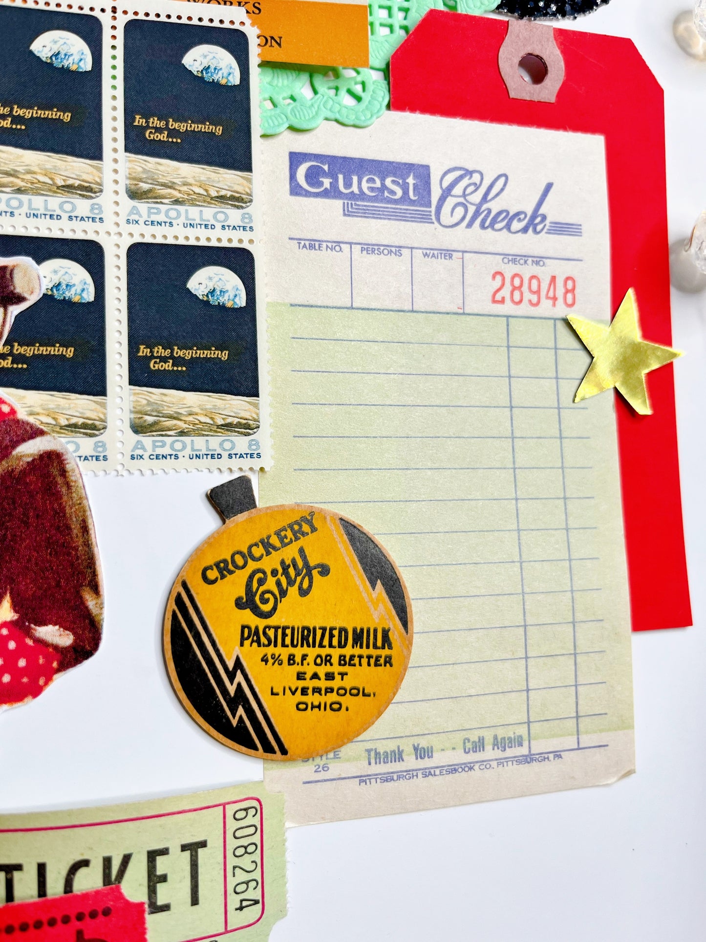 Little Astronaut ephemera kit