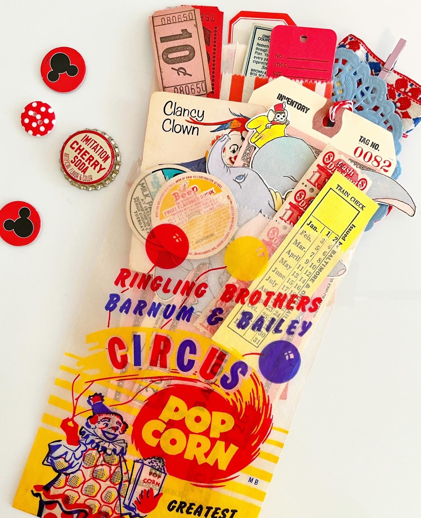 Disney Dumbo ephemera collection