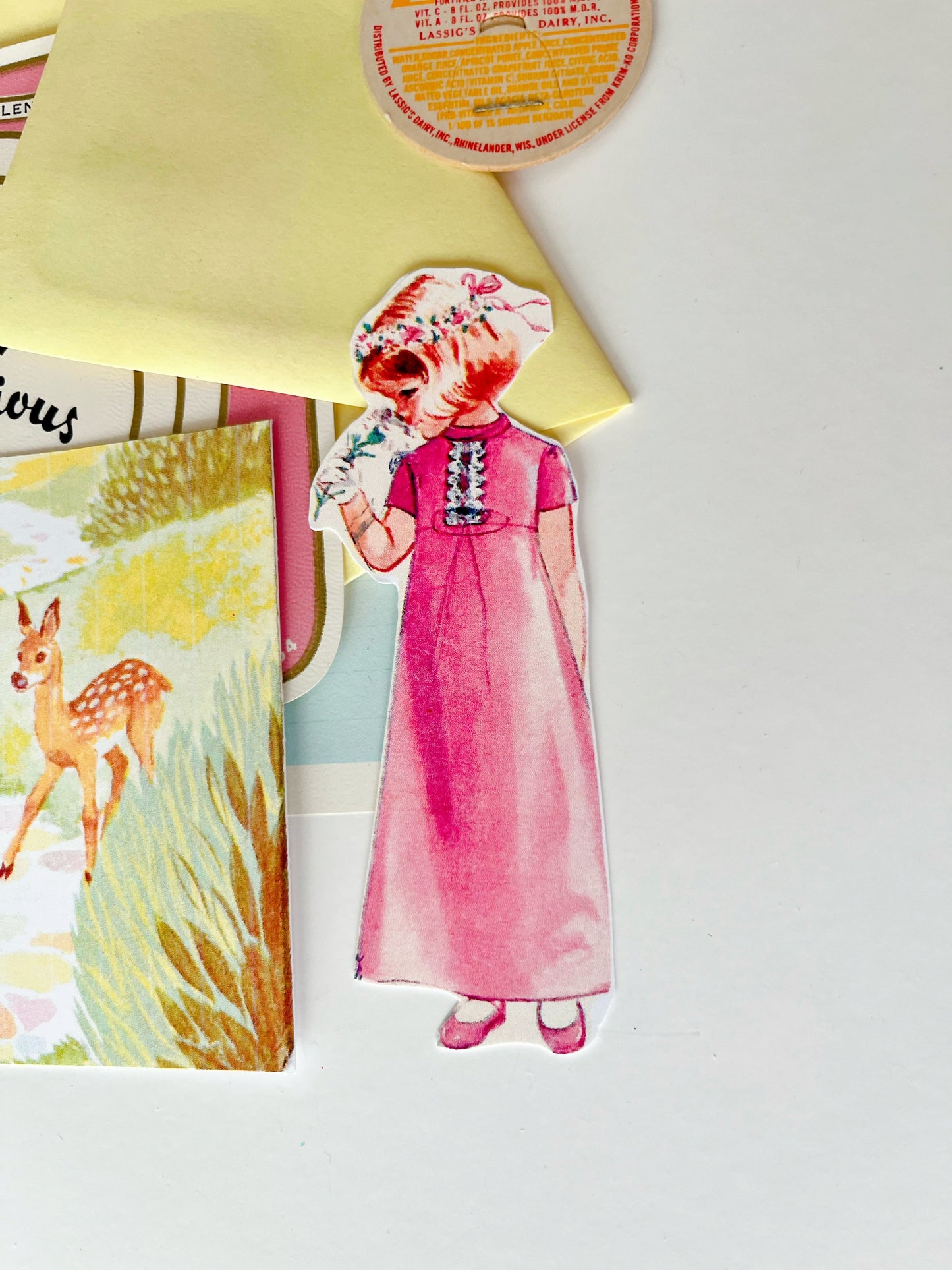 Spring Wishes ephemera collection