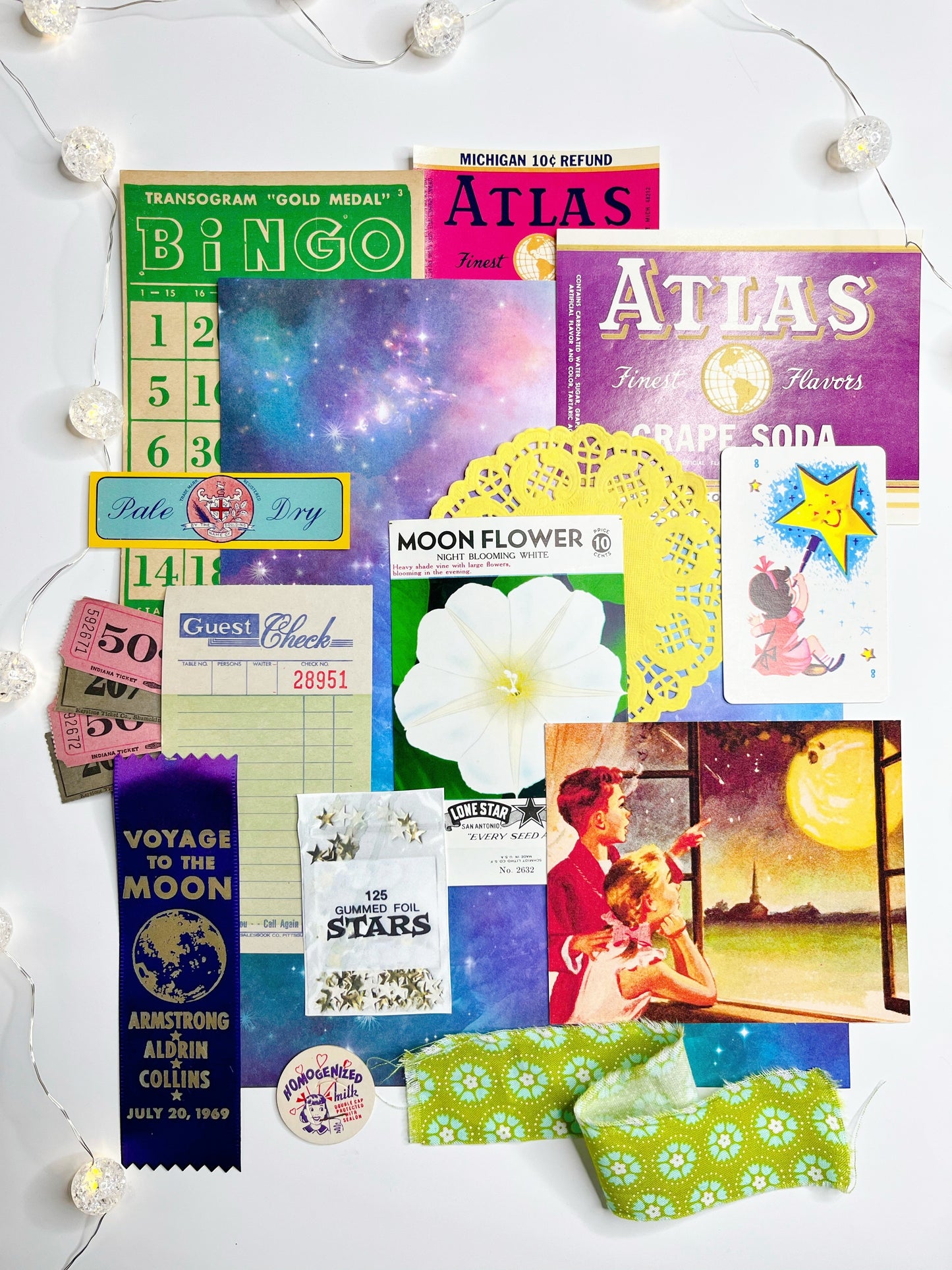 “Moonflower” ephemera collection