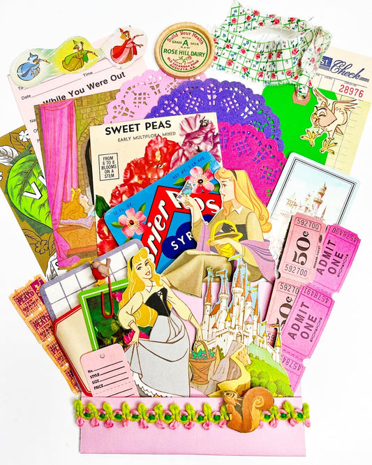 “Briar Rose” Aurora/Sleeping Beauty Classic Disney vintage ephemera collection