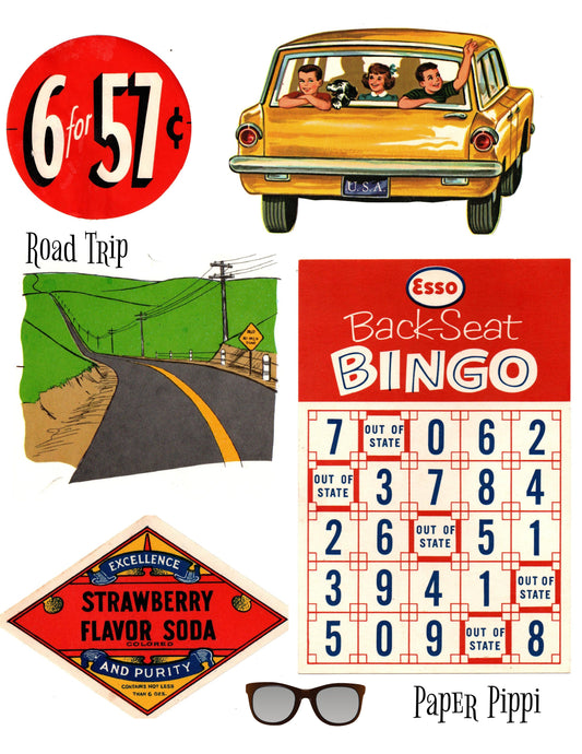 Road Trip Collection digital download printable