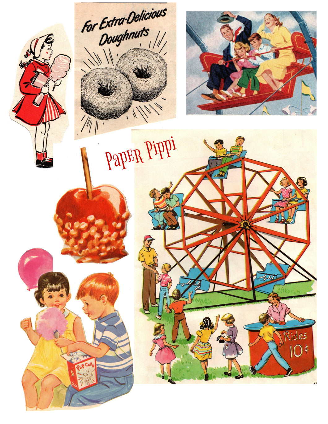 Fall Carnival Collection Digital Download Printable