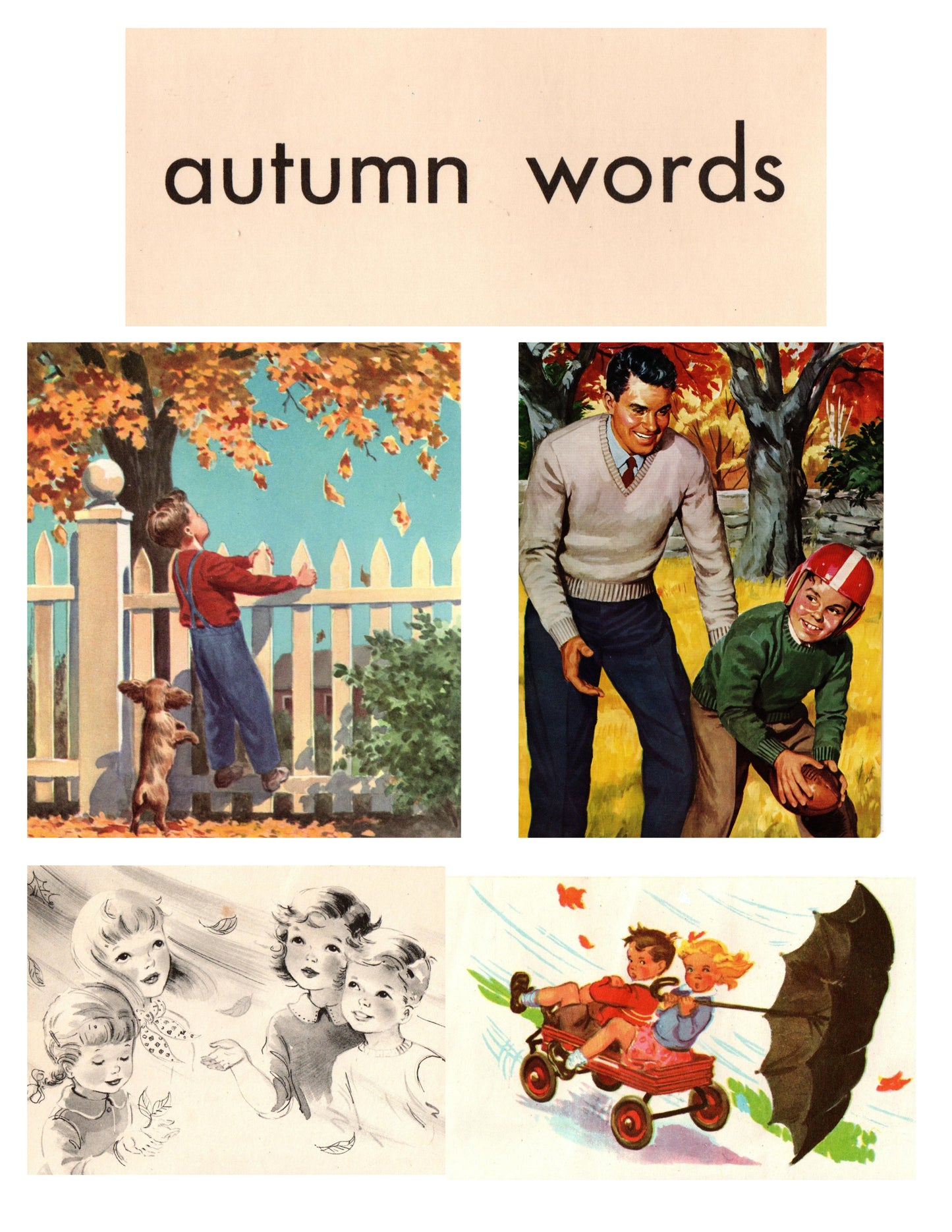 Vintage Fall Digitals