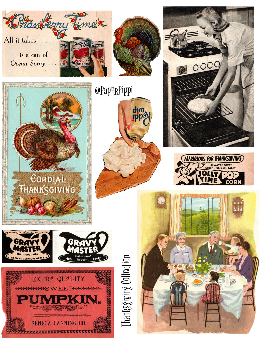 Thanksgiving collection digital download printable