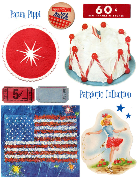Patriotic Collection digital download printable (3 pages)