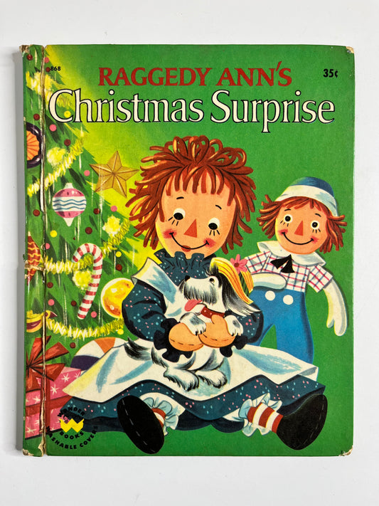 Vintage Christmas children’s book handmade journal PREORDER