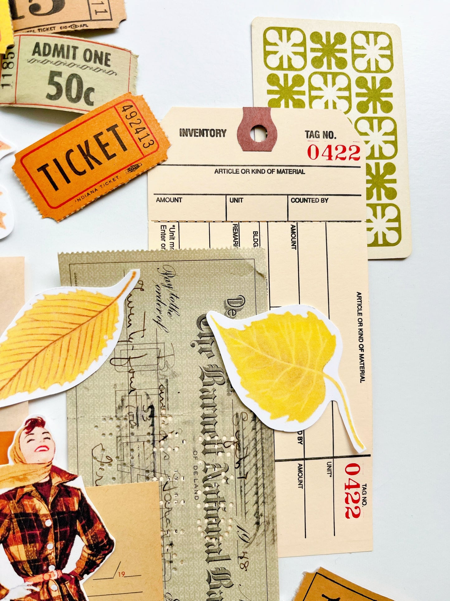 “Those Autumn Leaves” ephemera collection