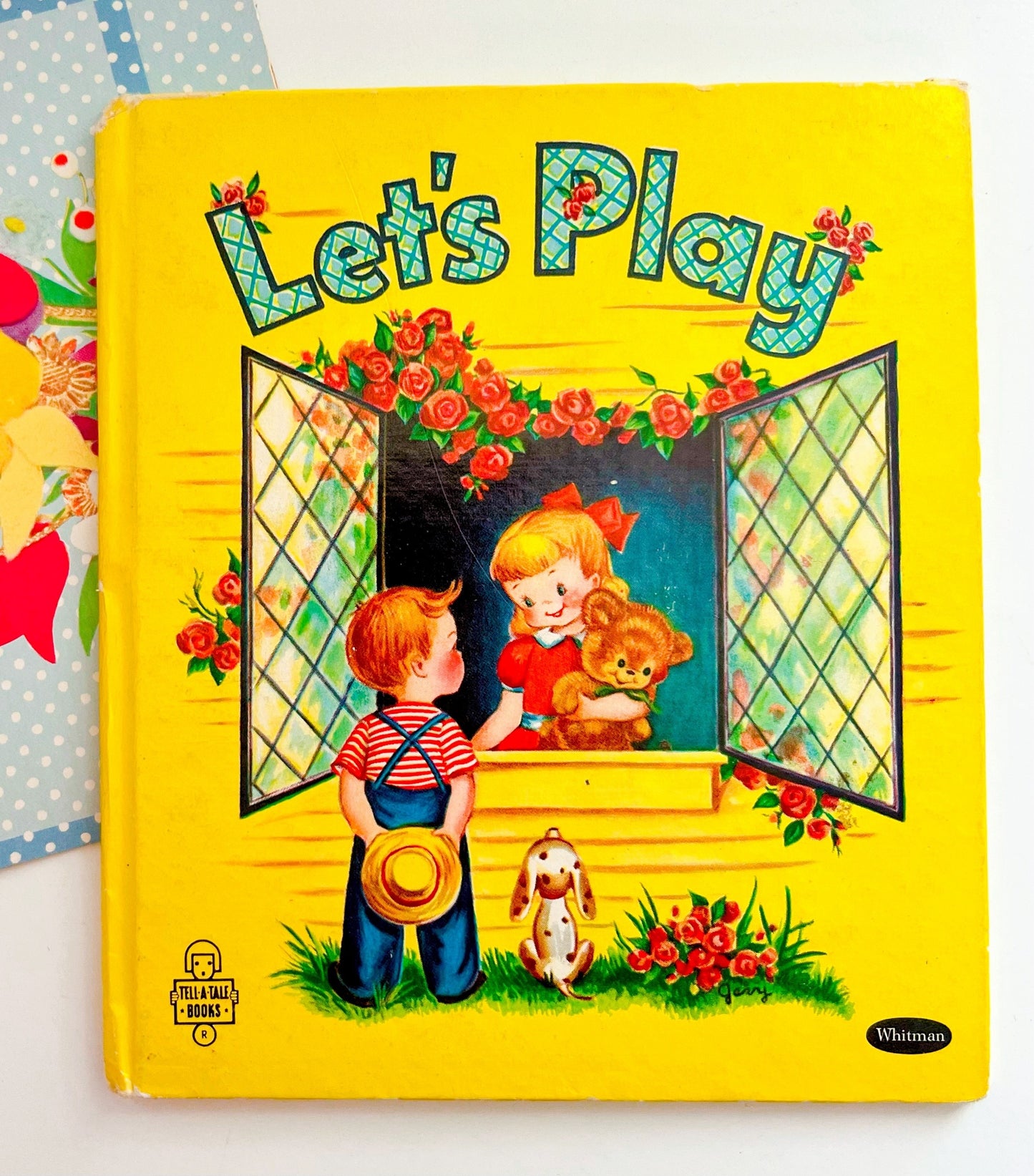 Vintage Children’s Book Handmade Spring Journal PREORDER