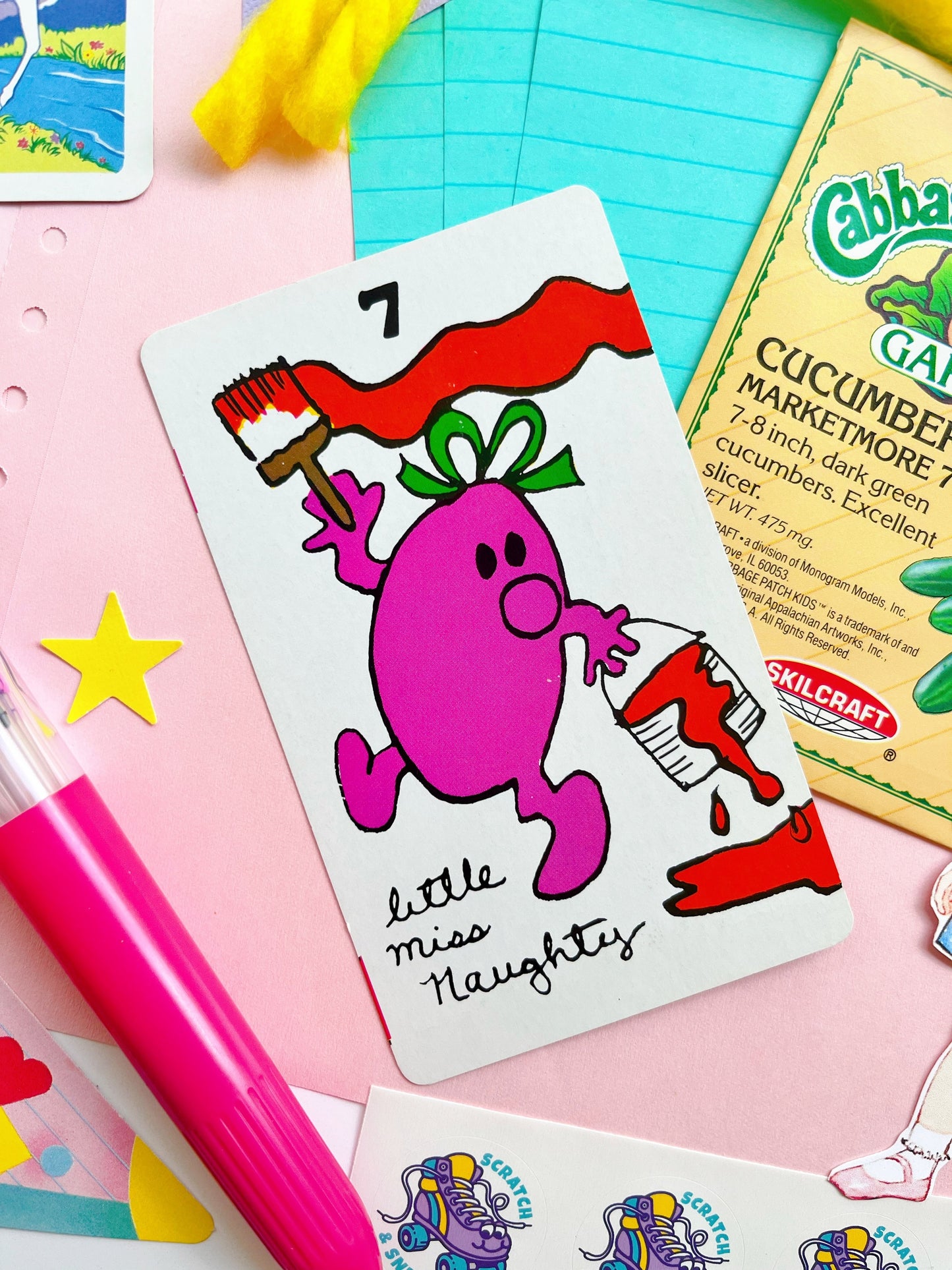 “80’s Sweetheart” ephemera collection