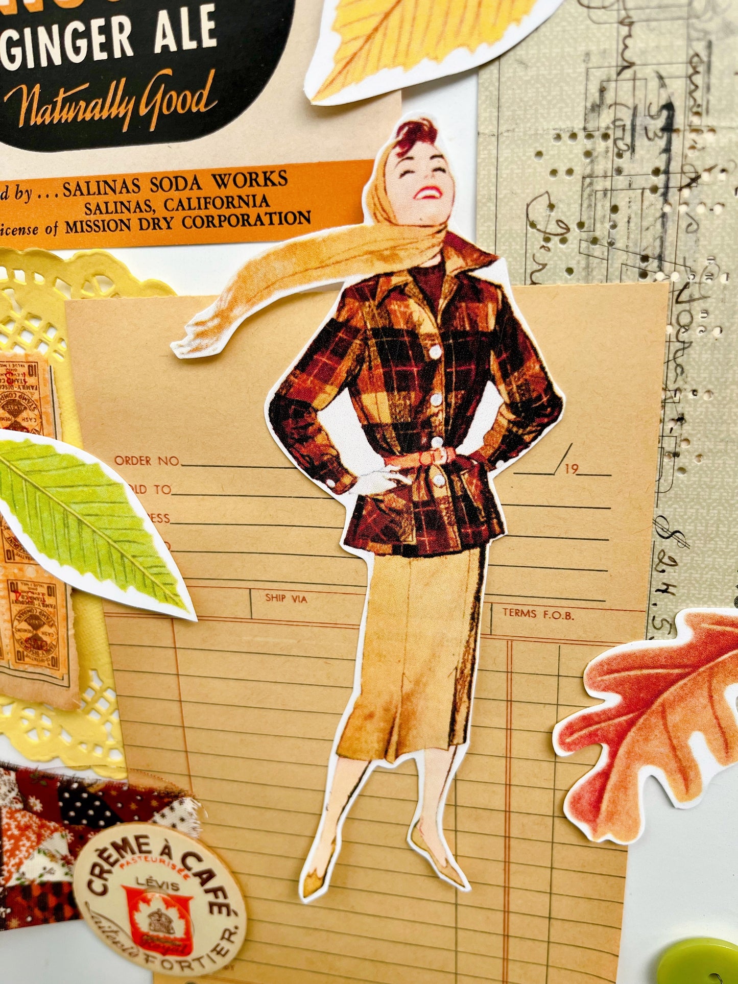 “Those Autumn Leaves” ephemera collection