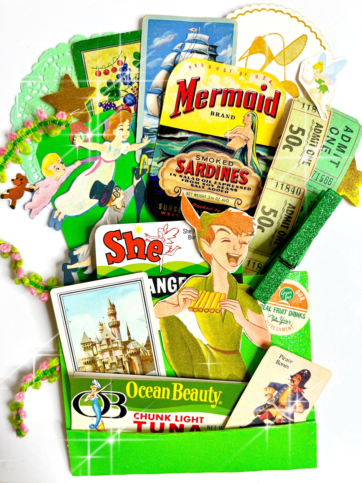 Peter Pan ephemera pocket