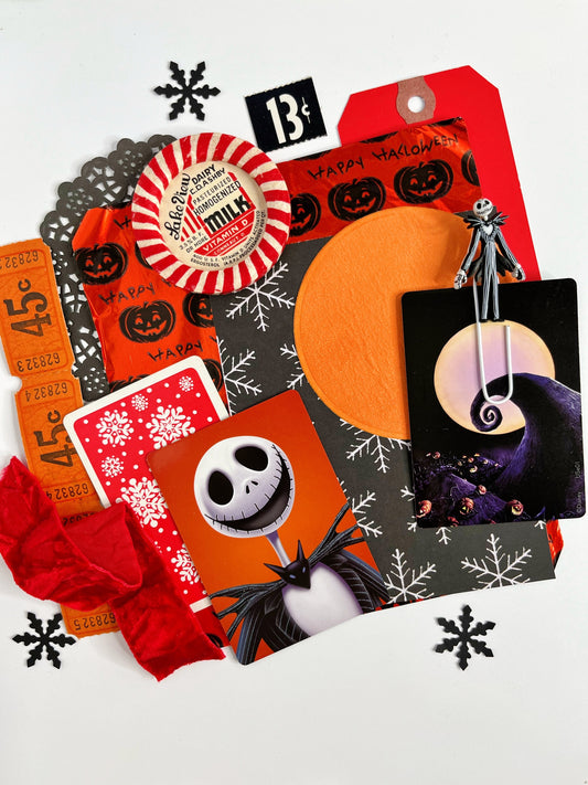 Jack Skellington ephemera kit