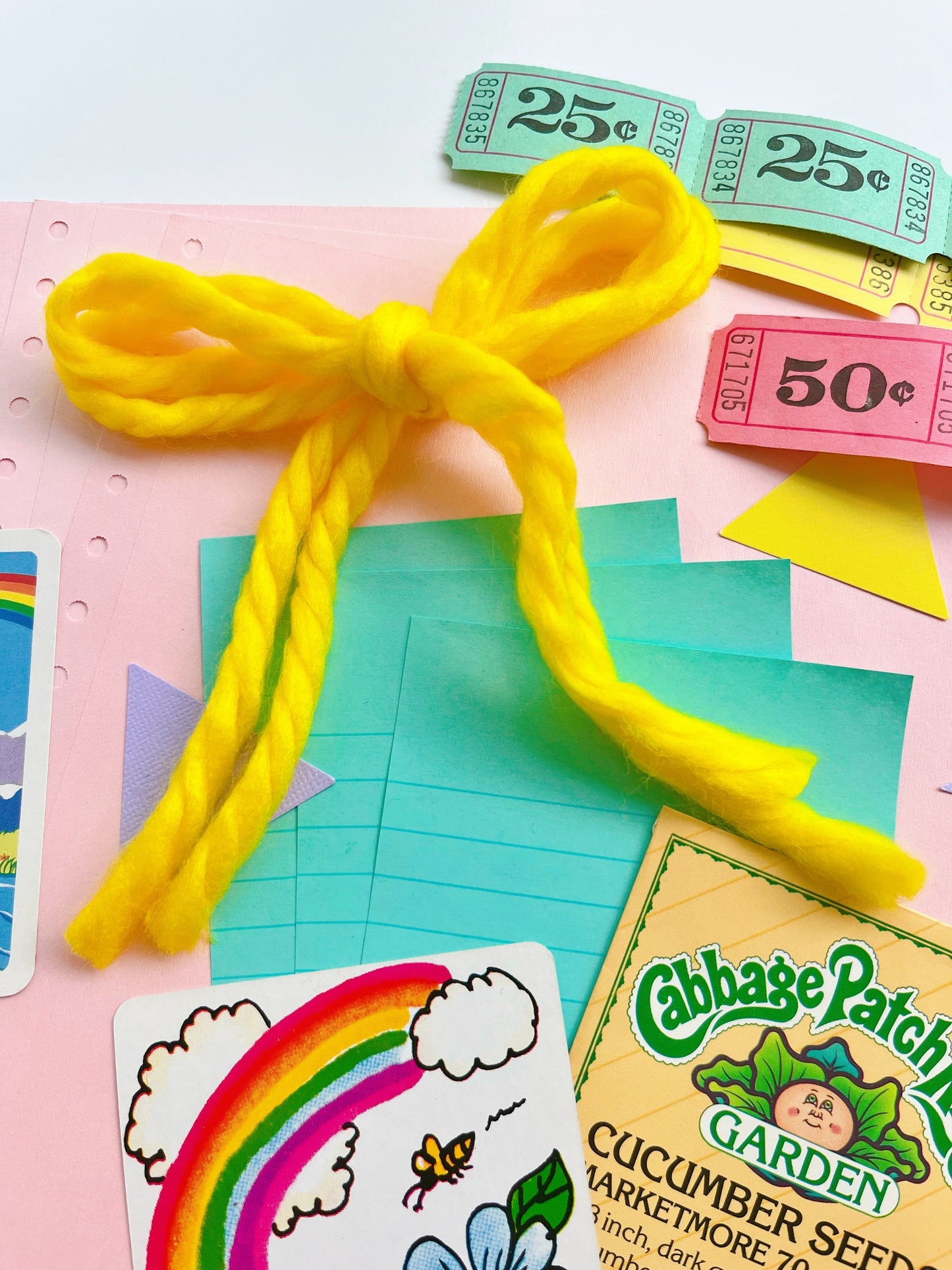 “80’s Sweetheart” ephemera collection