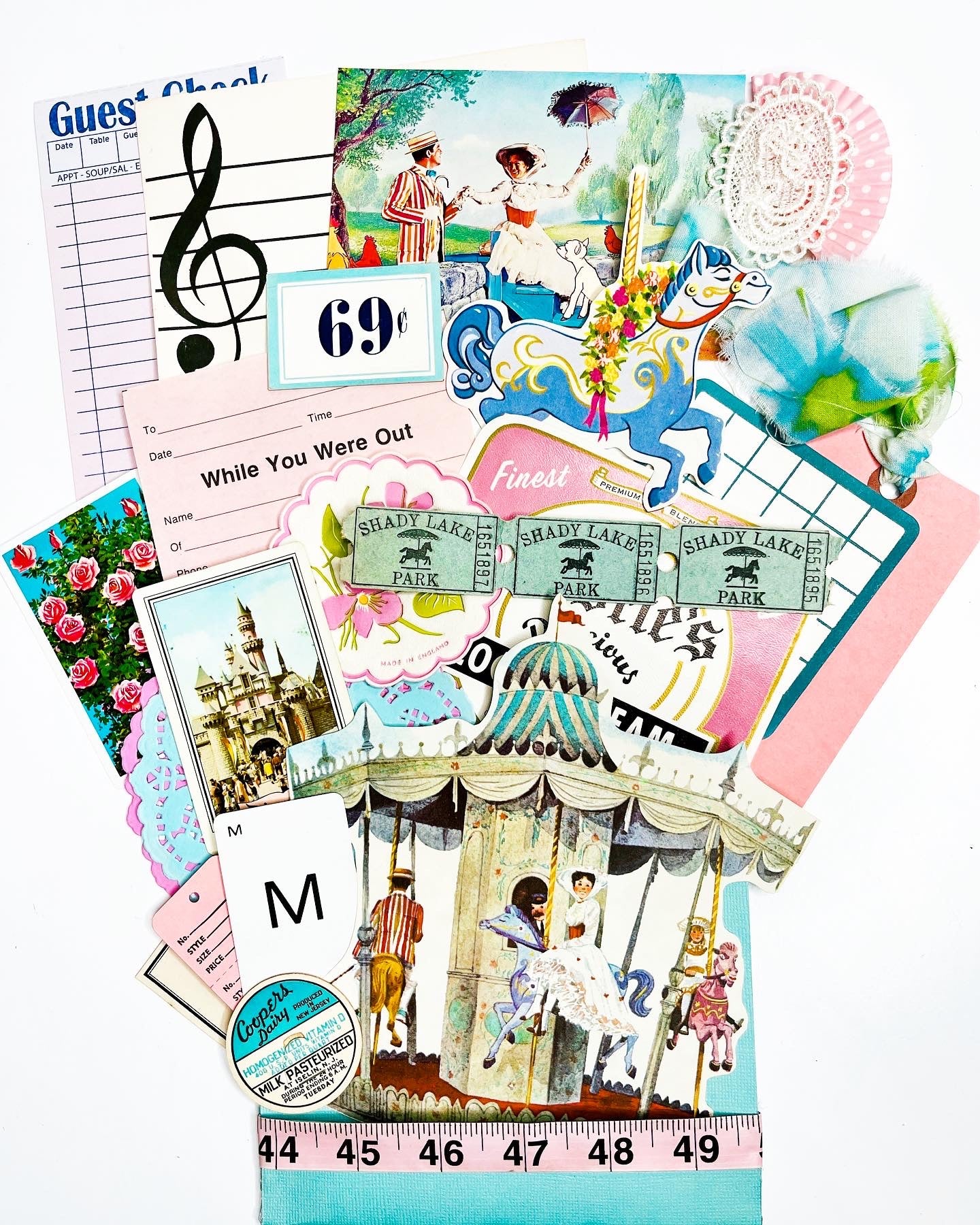 “M is for Mary” Classic Disney vintage ephemera collection