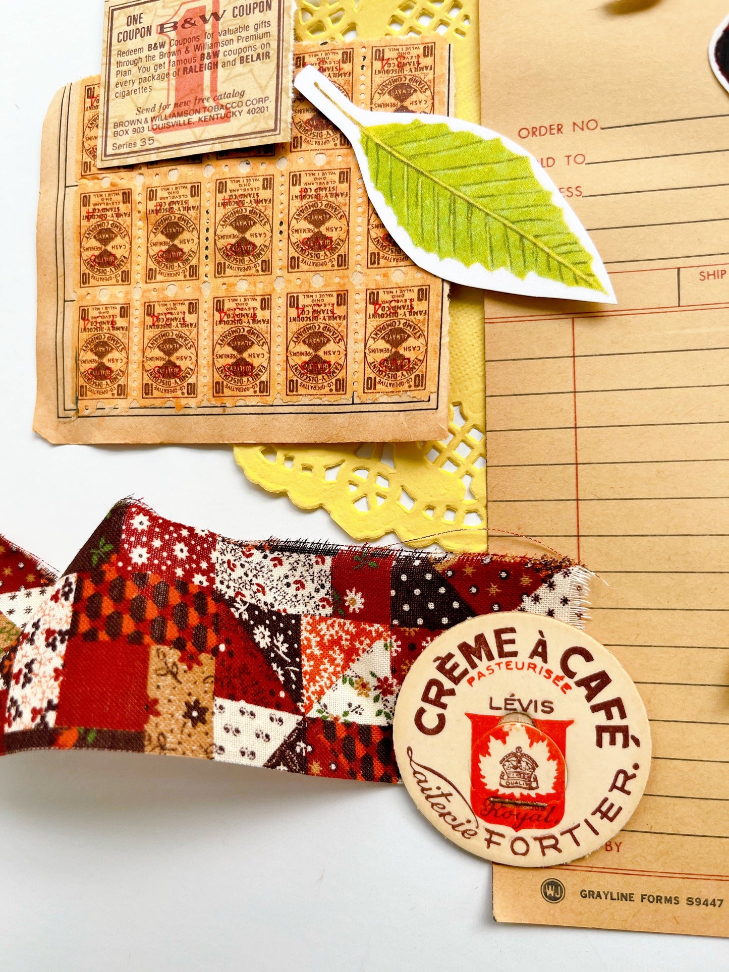 “Those Autumn Leaves” ephemera collection