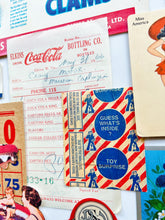 Load image into Gallery viewer, Red, White, &amp; Blue Summer ephemera collection
