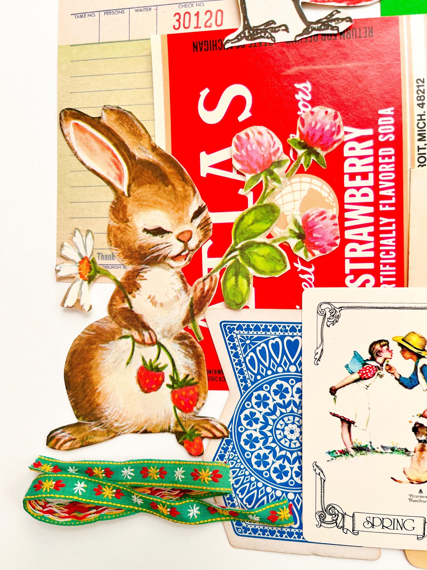 Springy Brights ephemera collection