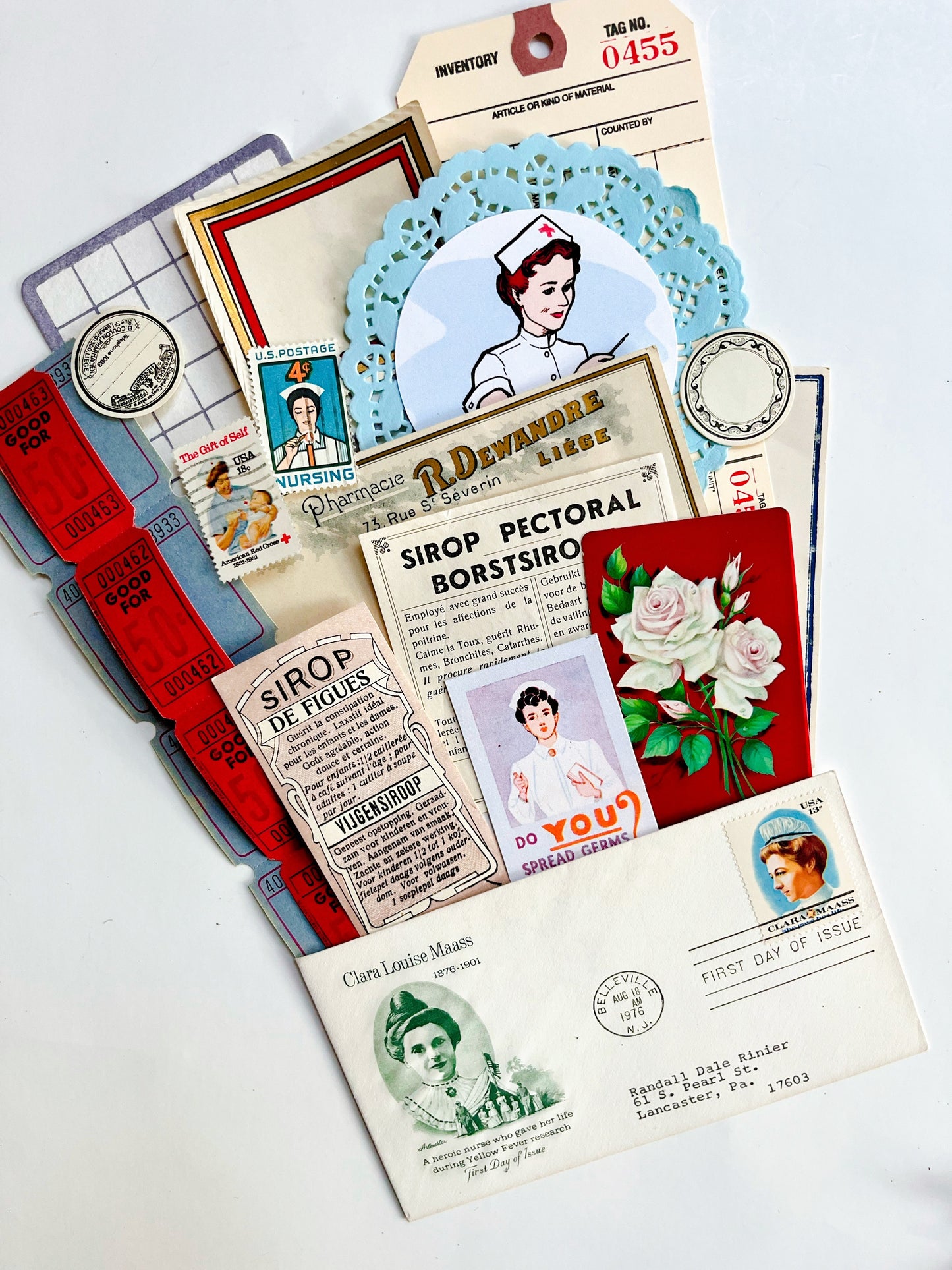 “The Gift of Self” Nurse Ephemera Collection