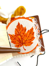 Load image into Gallery viewer, Handmade mini Thanksgiving journal
