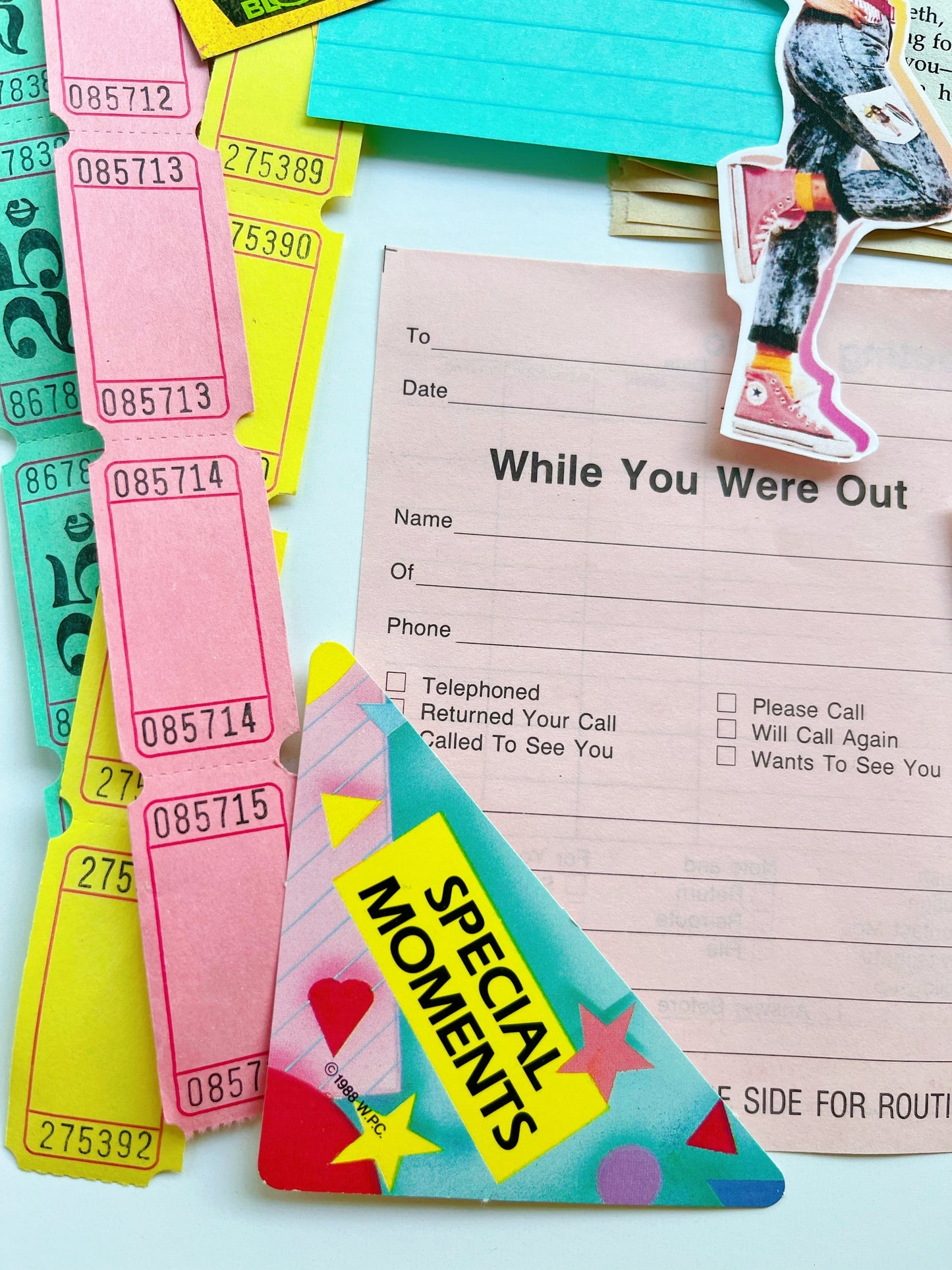 “Child of the 80’s” ephemera collection