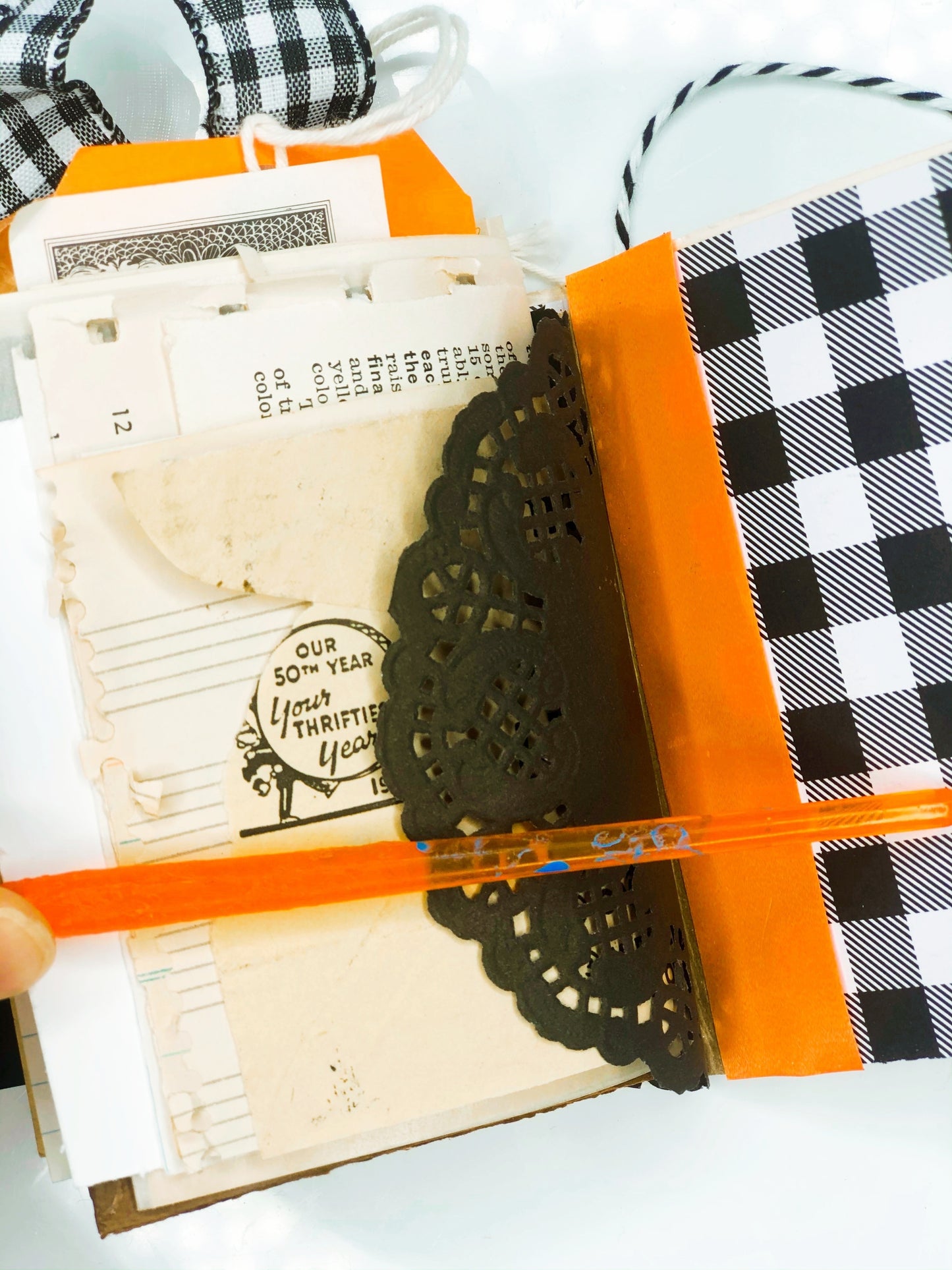 Vintage Jack O Lantern seed packet journal PREORDER