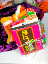 Load image into Gallery viewer, Vintage Handmade Wonka Bar journal
