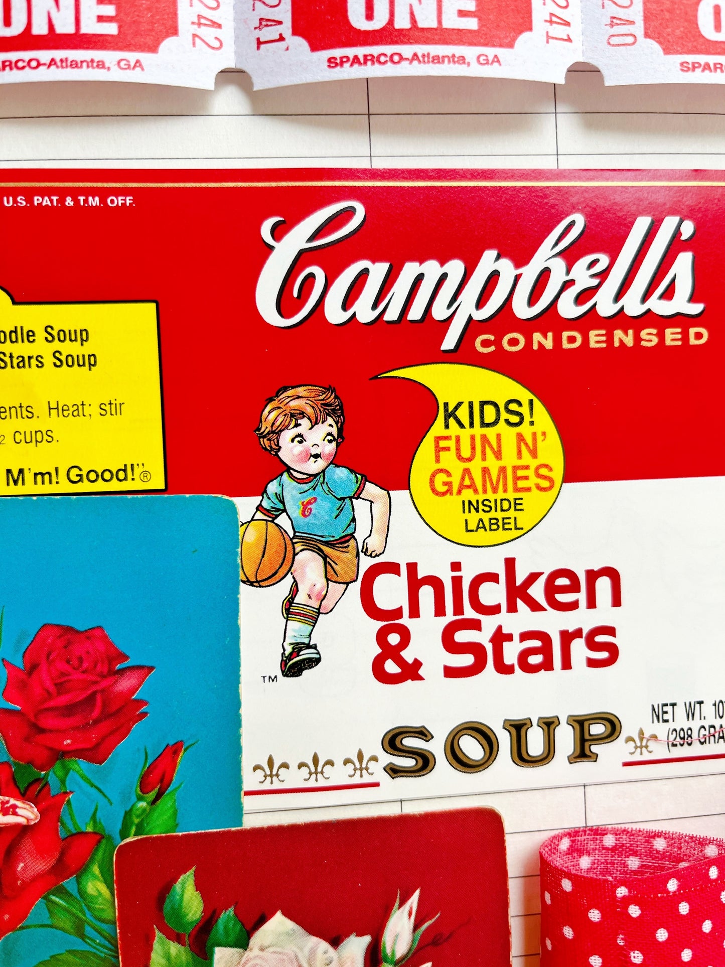 “Feel better” ephemera collection.