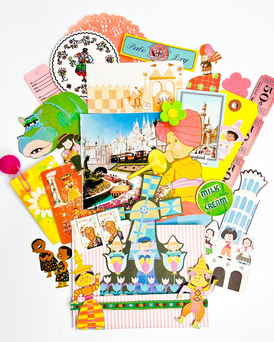 “It’s a Small World After All” Classic Disney ephemera collection